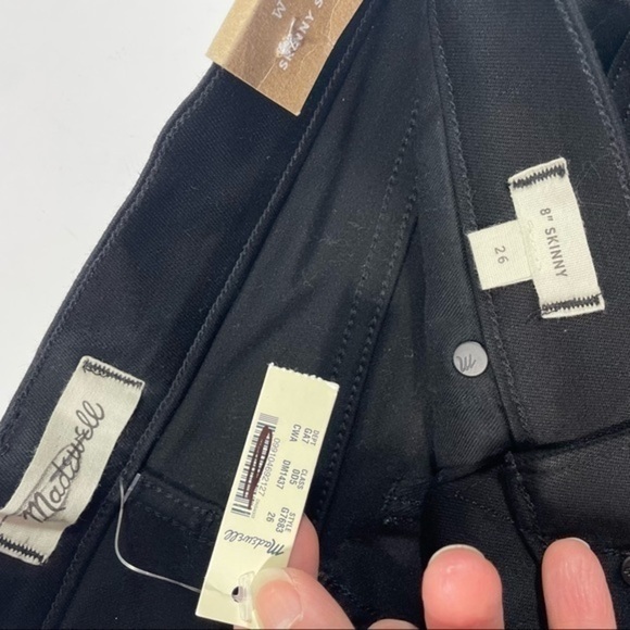 Madewell 8" Skinny Jeans Carbondale Wash - Picture 7 of 11